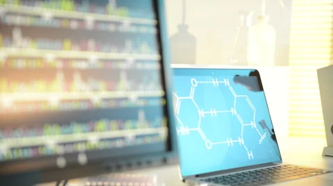 Laboratory Experiment Stock Footage 56427410