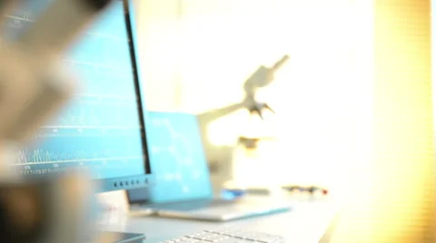 Laboratory Experiment Stock Footage 56427759