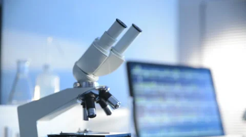 Laboratory Experiment Stock Footage 56428194