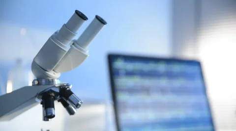 Laboratory Experiment Stock Footage 56428198