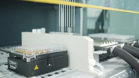 Laboratory Experiment Stock Footage 95934806