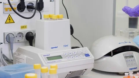 Laboratory Experiment Stock Footage 95934837