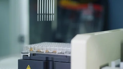 Laboratory Experiment Stock Footage 95935164