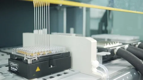 Laboratory Experiment Stock Footage 95935298