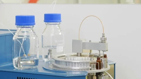 Laboratory Experiment Stock Footage 95937305