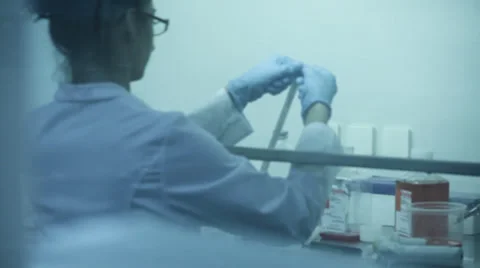Laboratory Stock-Footage 32237915