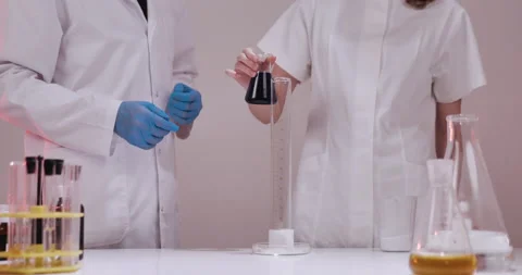 In a laboratory Stock Footage 134914317