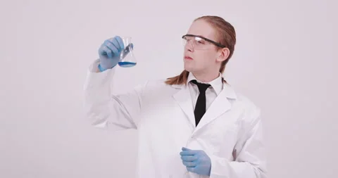 In a laboratory Stock Footage 134914624