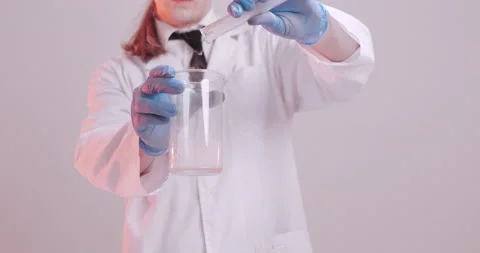 In a laboratory Stock Footage 134915056