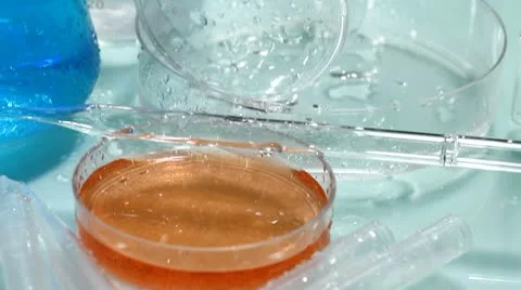 Laboratory glass Stock Footage 8924474