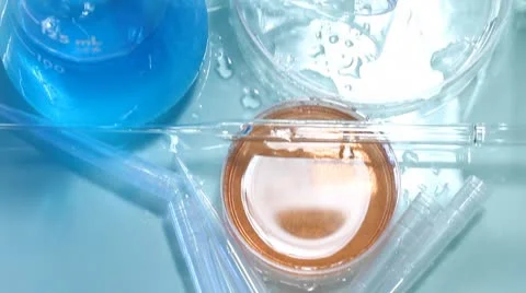 Laboratory glass Stock Footage 8931342