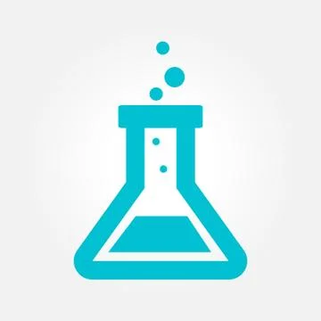 Laboratory glass Stock Illustration