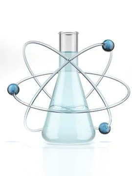 Laboratory glass 库存插图