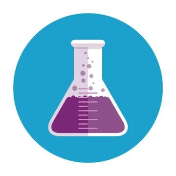 Laboratory glass Stock Illustration