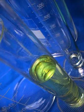 Laboratory glassware Stock Illustration