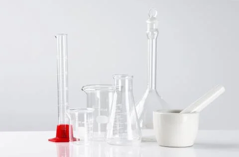 Laboratory glassware Stock Photos