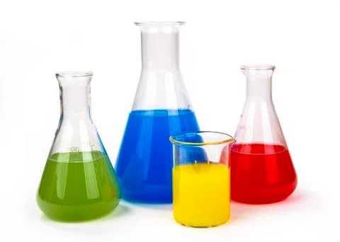 Laboratory glassware 写真素材