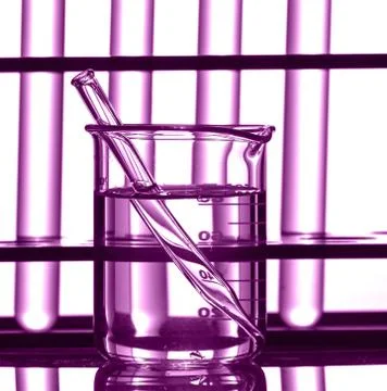 Laboratory glassware Stock Photos