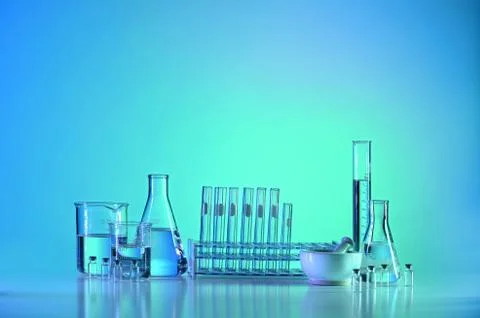 Laboratory Glassware Stock Photos