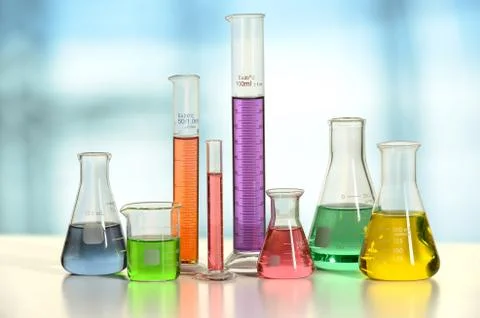 Laboratory Glassware Stock Photos