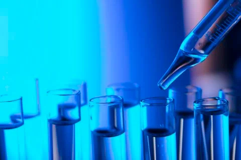 Laboratory glassware Stock Photos