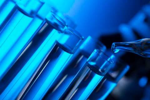 Laboratory glassware Stock Photos