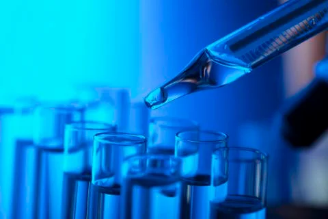 Laboratory glassware Stock Photos