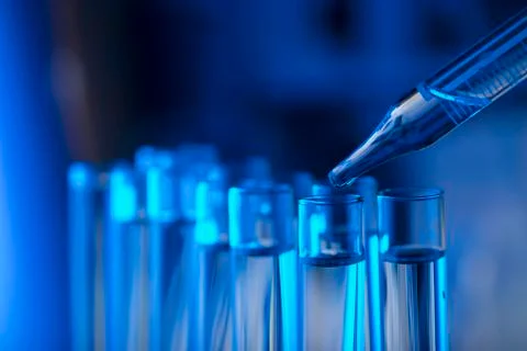 Laboratory glassware Stock Photos