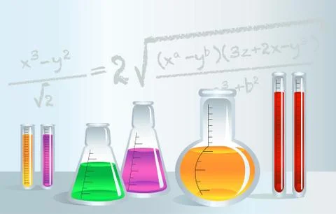 Laboratory Stock Illustration