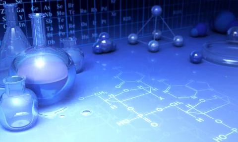 Laboratory Stock Illustration