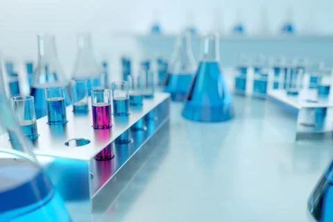 Laboratory Stock Illustration