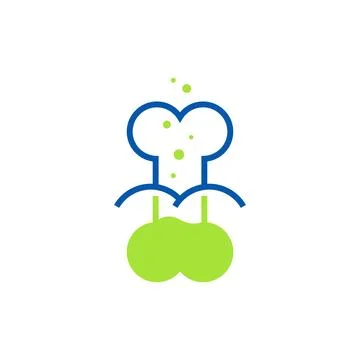 Laboratory logo design concept Stock Illustration