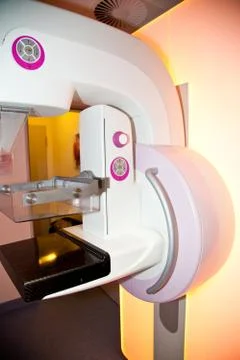 Laboratory with mammography machine Foto stock