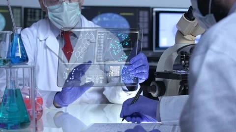 Laboratory Meeting Analysis Stock-Footage 200740276