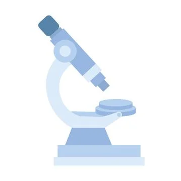 Laboratory microscope icon 库存插图