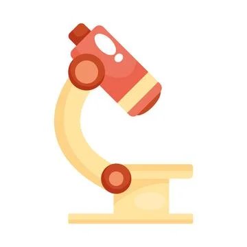 Laboratory microscope icon 스톡 일러스트
