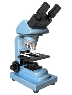Laboratory microscope Illustrazione stock