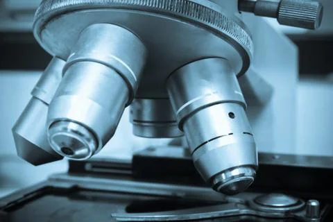 Laboratory microscope Stock Photos