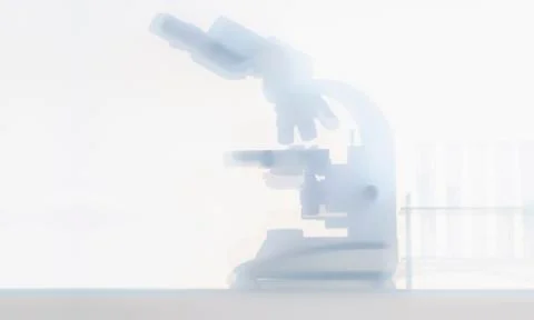 Laboratory microscope Stock Photos