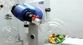 Laboratory mixer HD Footage