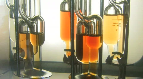 Laboratory oil testing 5 Video stock 308042
