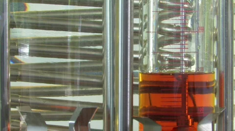 Laboratory oil testing 6  Video stock 308043