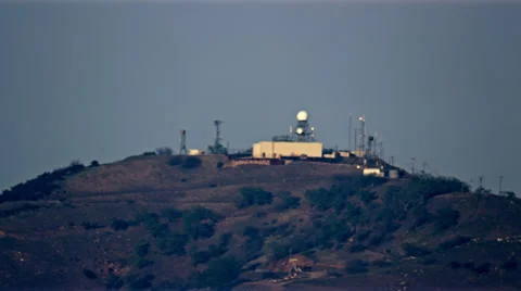 The Laboratory perched up on the hillside 4K Stock-Footage 36868624