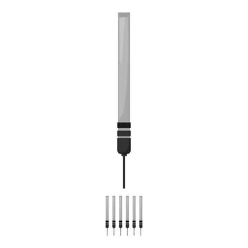 Laboratory ph meter color icon vector graphic Stock Illustration