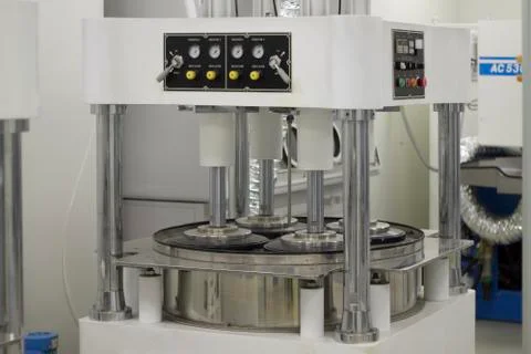 Laboratory press Stock Photos