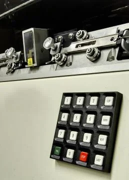 Laboratory puller Stock Photos