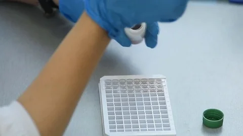 Laboratory research Video stock 80945603