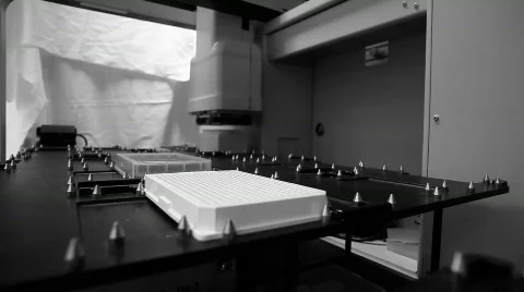 Laboratory robot Vídeos de archivo 629673