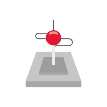 Laboratory Scale Balance. Vector Stock Illustration
