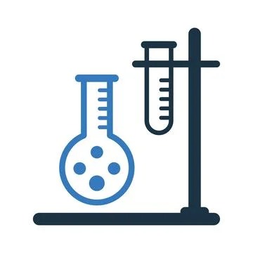 Laboratory, science, experiment icon. Simple editable vector design isolate.. Stock Illustration